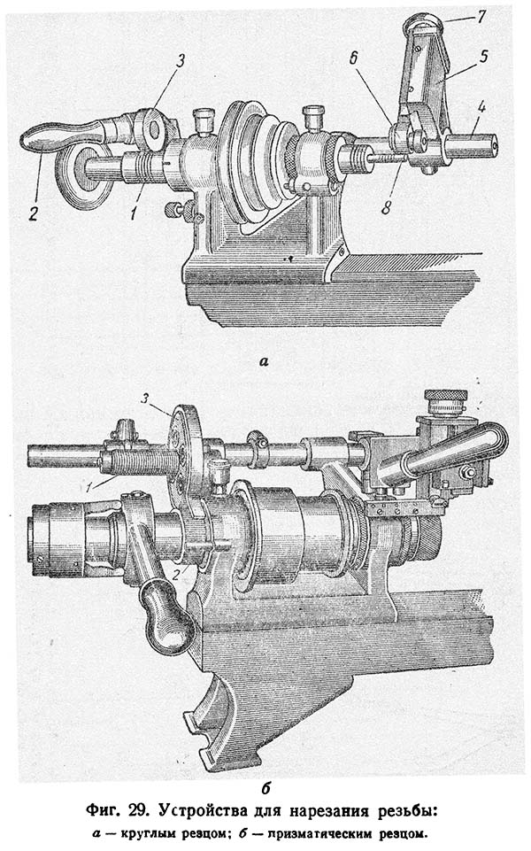 Пристрій для нарізування різьблення до токарного верстата С-193 Пристрій для нарізування різьблення до токарного верстата С-193